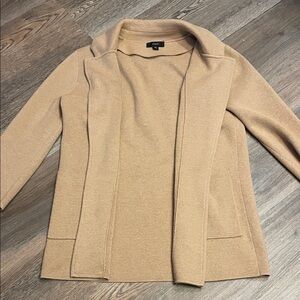 J. Crew Camel Knit Cardigan